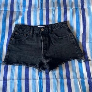 Zara black shorts